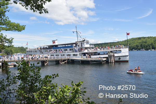 Alton Bay, NH - M/S Mt. Washington at Alton Bay